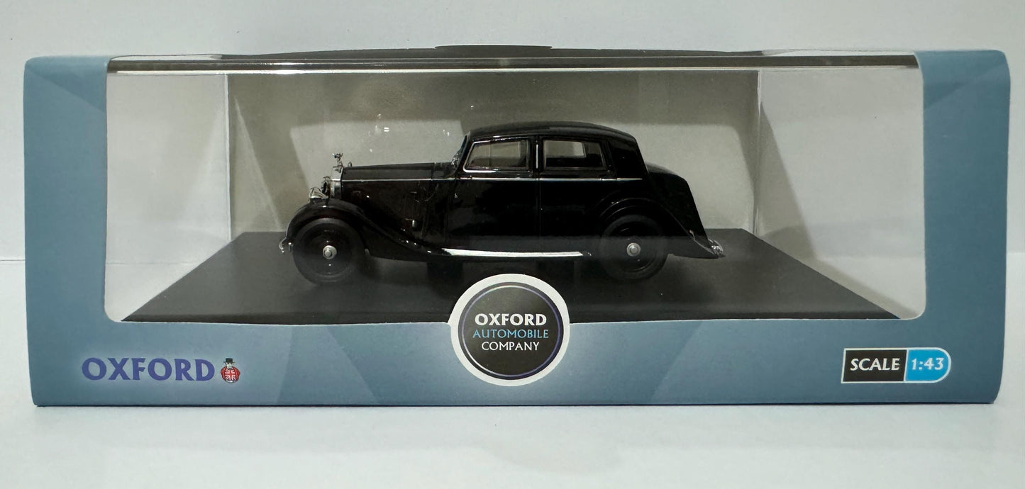 PERSONALISED Rolls Royce 25/30 - Thrupp and Maberley Black Oxford Dad Sister Mom husband wife BROTHER Display GIFT Boxed