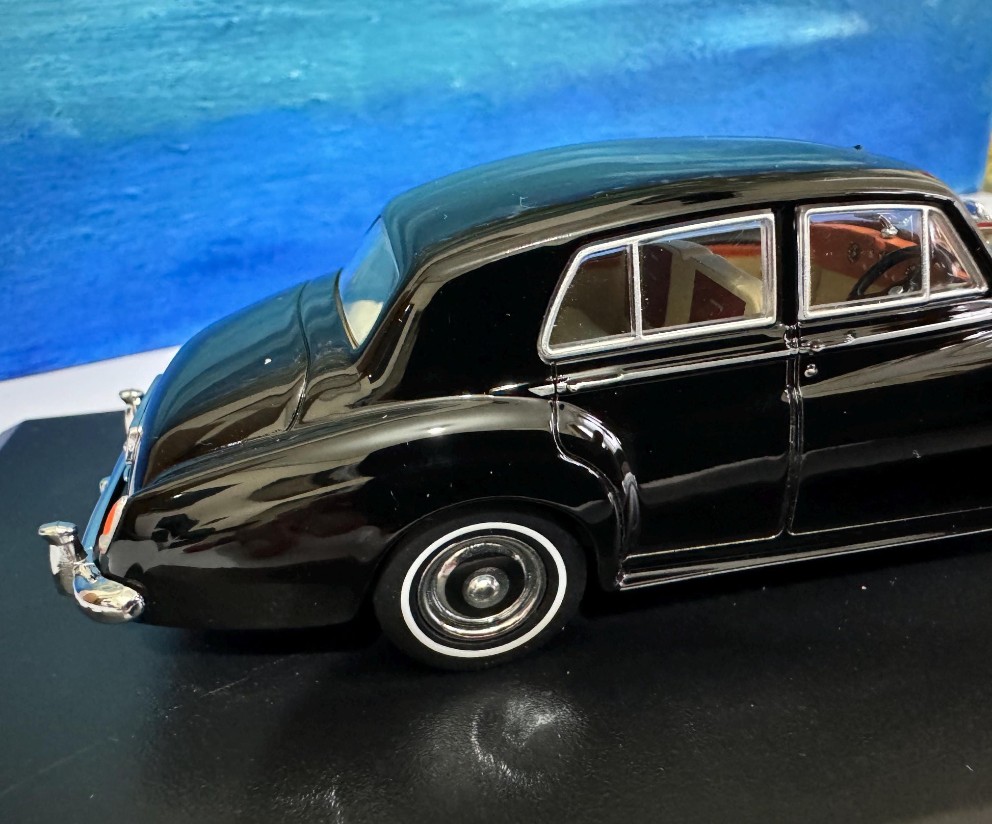 Rolls Royce Silver Cloud I Black Oxford PERSONALISED Diecast Dad Sister Mom husband grandad wife Any Name BROTHER Case GIFT Boxed