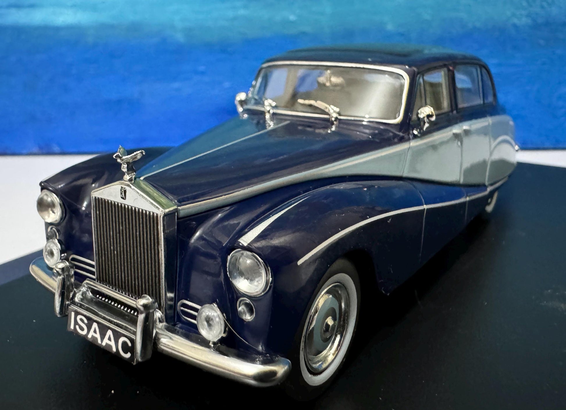 Rolls-Royce Hooper Express Model Car – Custom personalized Name Plate – Diecast Gift for Him or Her – Birthday or Christmas – Boxed