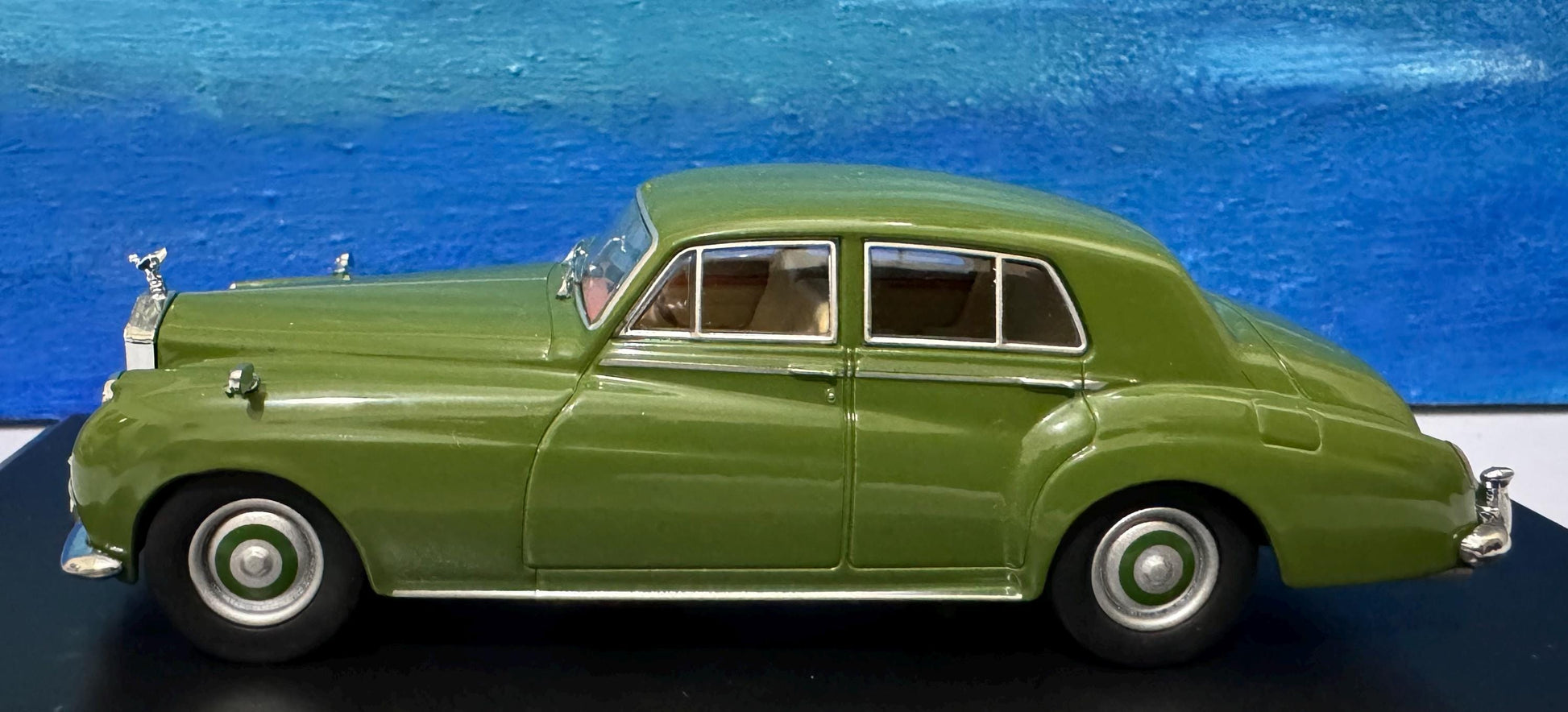 Rolls Royce Smoke Green Oxford PERSONALISED Diecast Dad Sister Mom husband grandad wife Any Name BROTHER Case GIFT Boxed