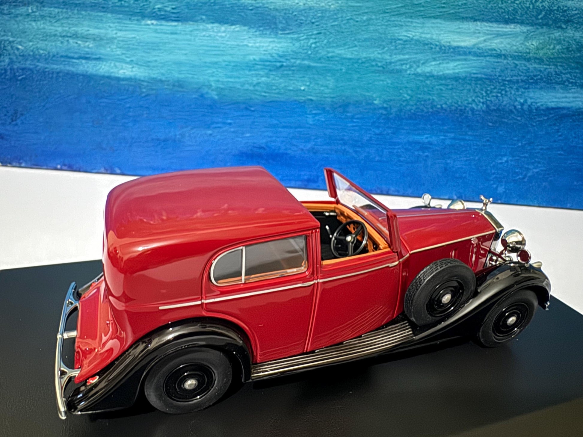 Personalized Rolls Royce Phantom III SDV Mulliner Clare Oxford Diecast Model – Custom Name Gift for Dad, Mom, Husband, Wife, Sister, Grandad