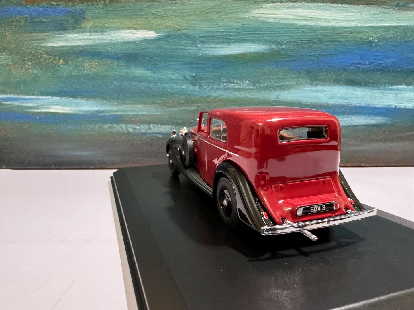 Personalized Rolls Royce Phantom III SDV Mulliner Clare Oxford Diecast Model – Custom Name Gift for Dad, Mom, Husband, Wife, Sister, Grandad