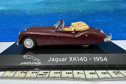 Personalized Jaguar XK140 - 1954 Any Name Mom Dad Brother Sister Uncle Father Son Very detailed model Box
