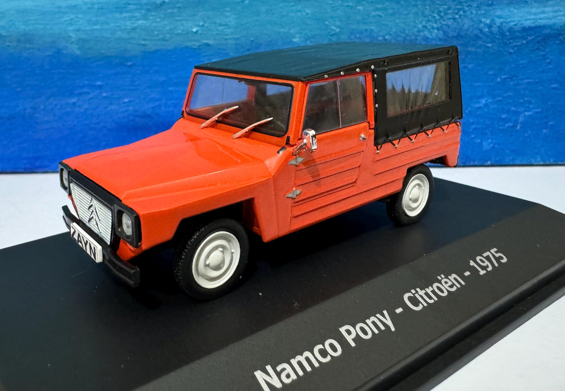 1975 Citroen Namco Pony - Personalized Name - Detailed Model Car - Gift for Mom, Dad, Brother - 1970s Citroen Vintage Boxed Collectible 1:43