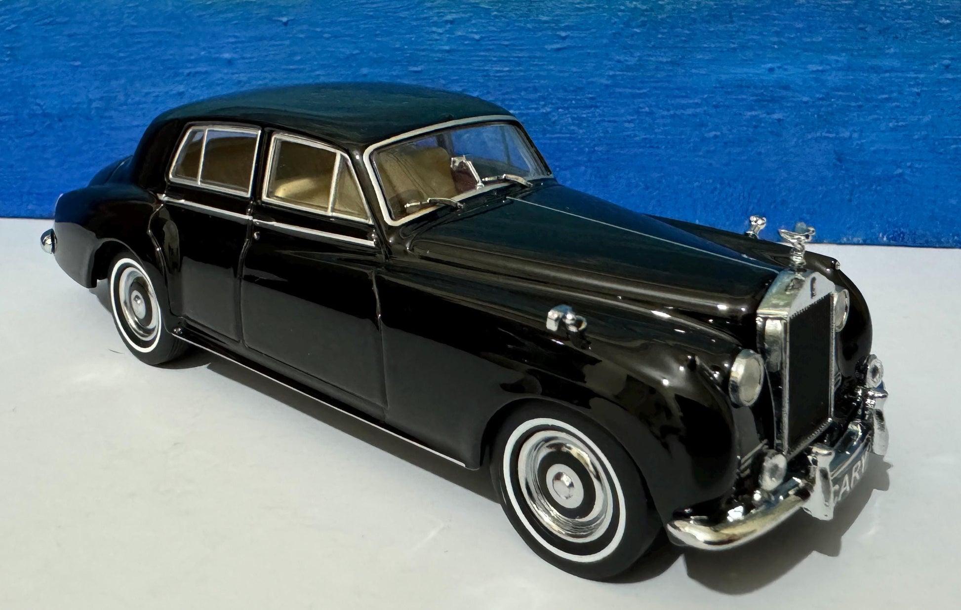 Rolls Royce Silver Cloud I Black Oxford PERSONALISED Diecast Dad Sister Mom husband grandad wife Any Name BROTHER Case GIFT Boxed