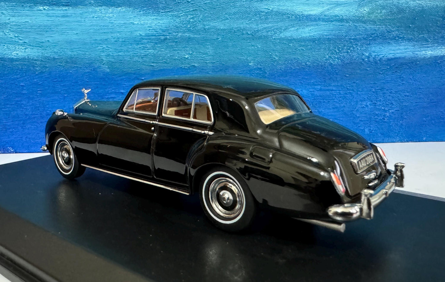 Rolls Royce Silver Cloud I Black Oxford PERSONALISED Diecast Dad Sister Mom husband grandad wife Any Name BROTHER Case GIFT Boxed