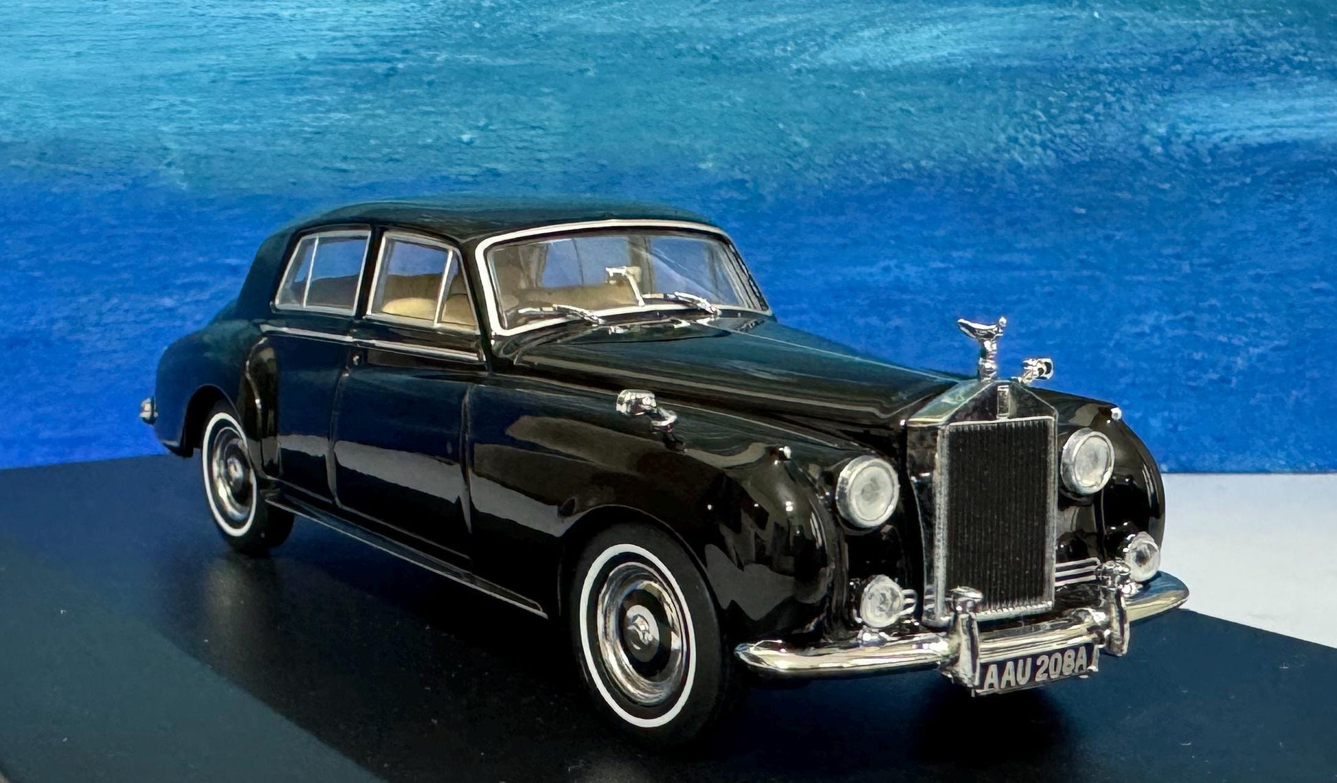 Rolls Royce Silver Cloud I Black Oxford PERSONALISED Diecast Dad Sister Mom husband grandad wife Any Name BROTHER Case GIFT Boxed