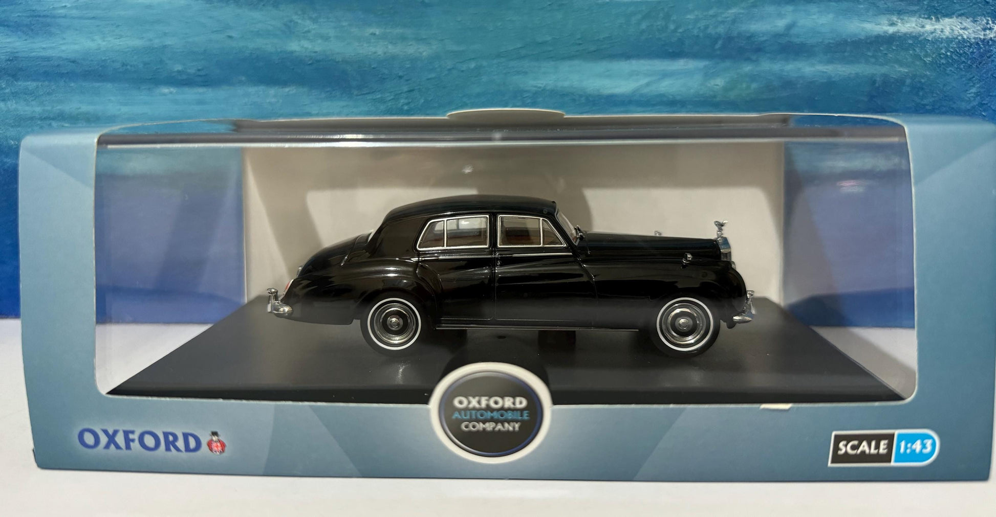 Rolls Royce Silver Cloud I Black Oxford PERSONALISED Diecast Dad Sister Mom husband grandad wife Any Name BROTHER Case GIFT Boxed