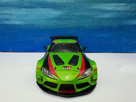 Toyota GR Supra Racing Concept 1:36 Diecast Model – Livery Edition – Gift for Dad, Uncle, Boy – Collectible Car in Gift Sleeve