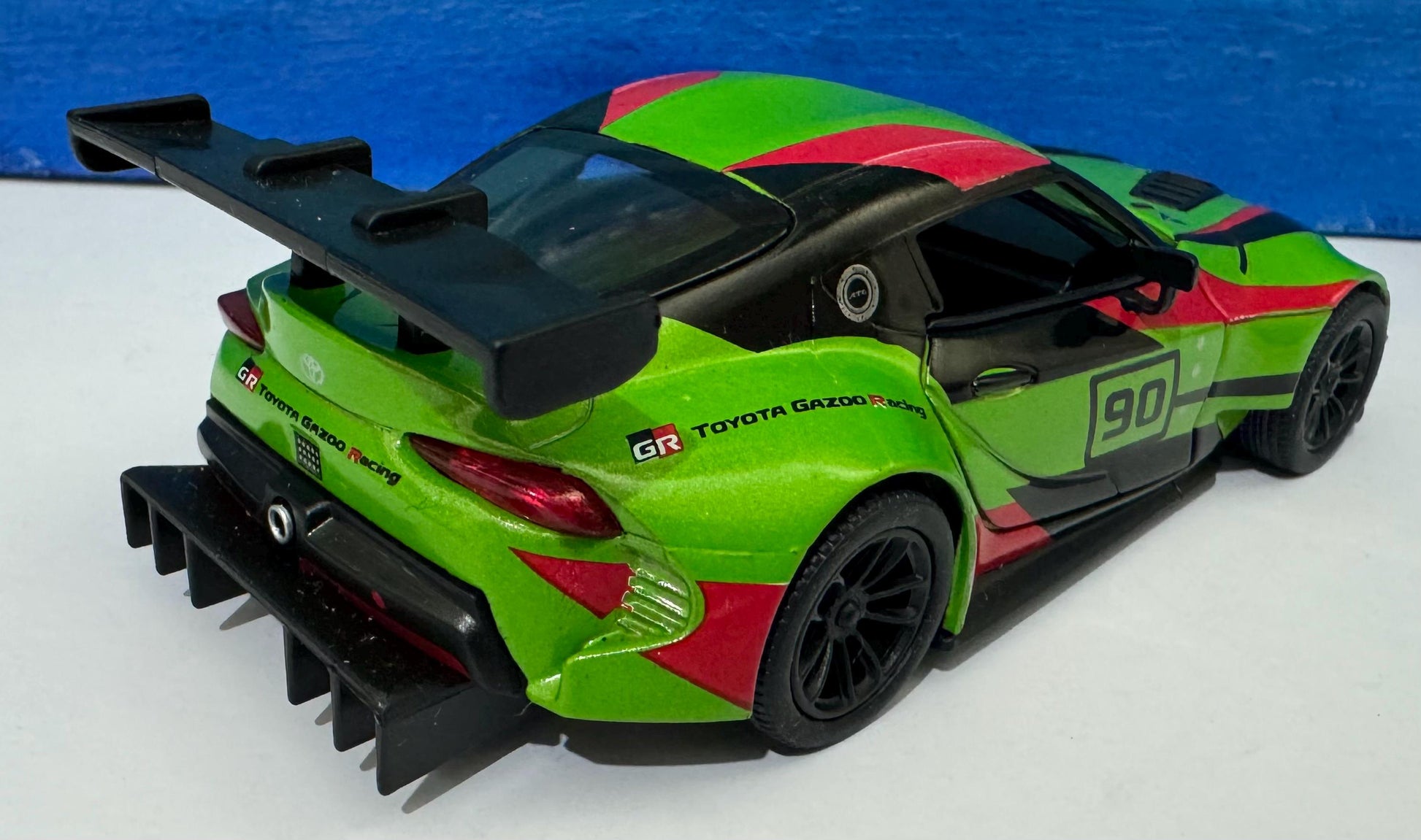 Toyota GR Supra Racing Concept 1:36 Diecast Model – Livery Edition – Gift for Dad, Uncle, Boy – Collectible Car in Gift Sleeve