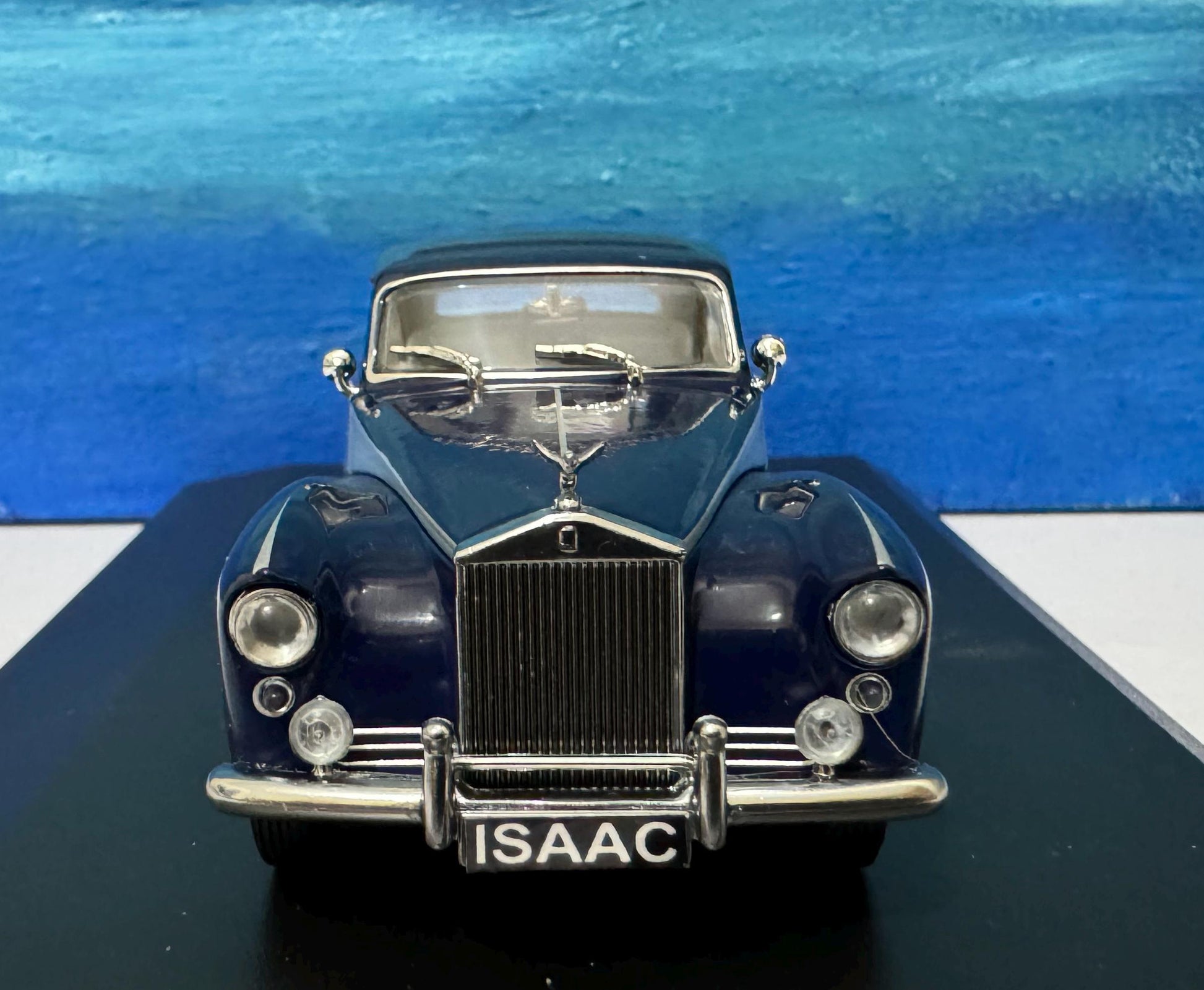 Rolls-Royce Hooper Express Model Car – Custom personalized Name Plate – Diecast Gift for Him or Her – Birthday or Christmas – Boxed