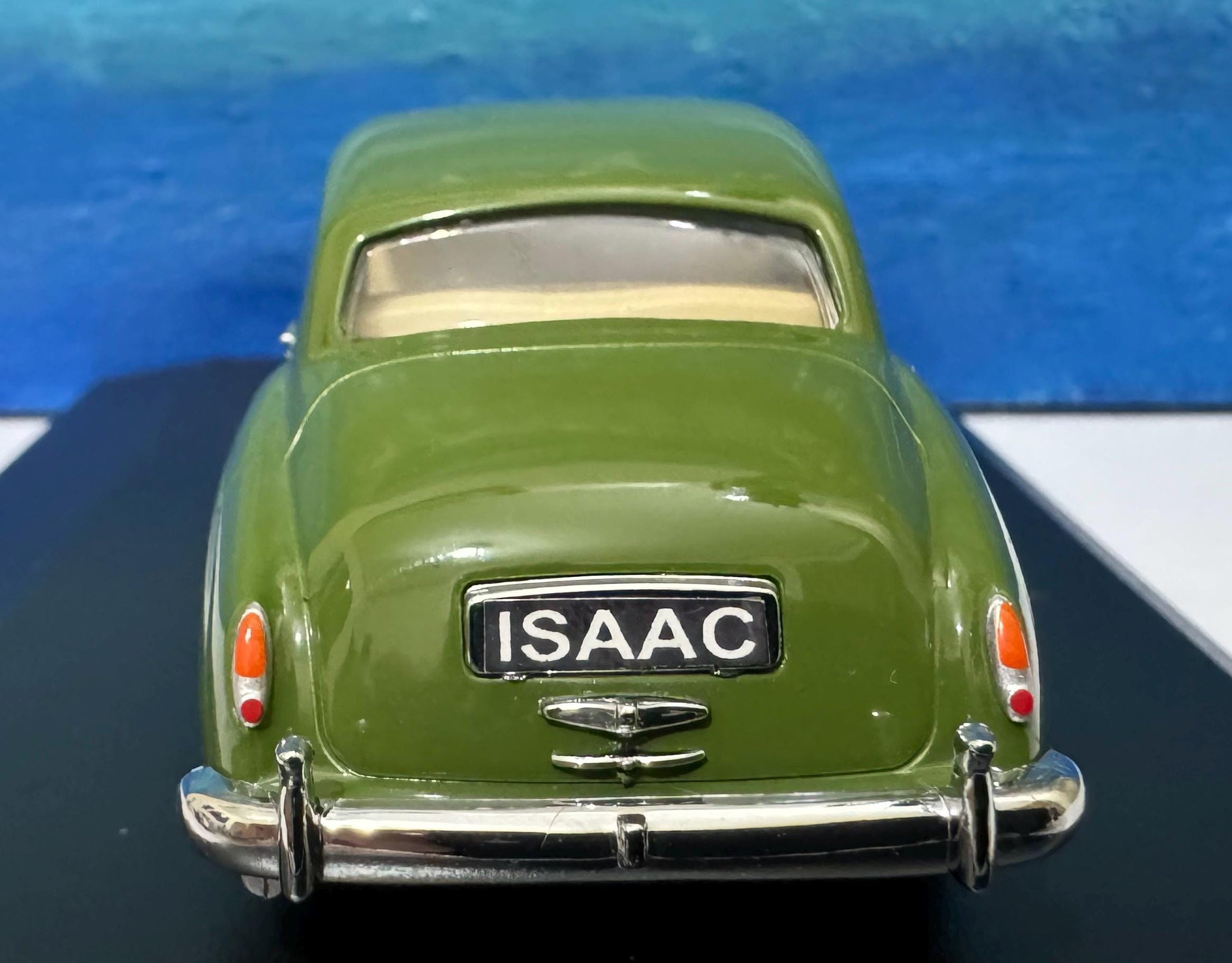 Rolls Royce Smoke Green Oxford PERSONALISED Diecast Dad Sister Mom husband grandad wife Any Name BROTHER Case GIFT Boxed