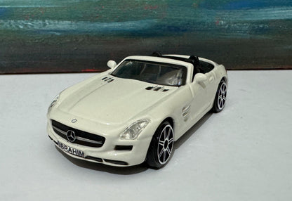 Personalized PlateMercedes SLs AMG Roadster Name PLATES boy girl dad mom uncle wife Boxed
