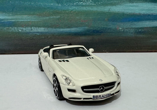 Personalized PlateMercedes SLs AMG Roadster Name PLATES boy girl dad mom uncle wife Boxed