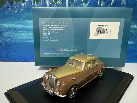 Rolls Royce Sand & Sable Oxford PERSONALISED Diecast Dad Sister Mom husband grandad wife Any Name BROTHER Case GIFT Boxed