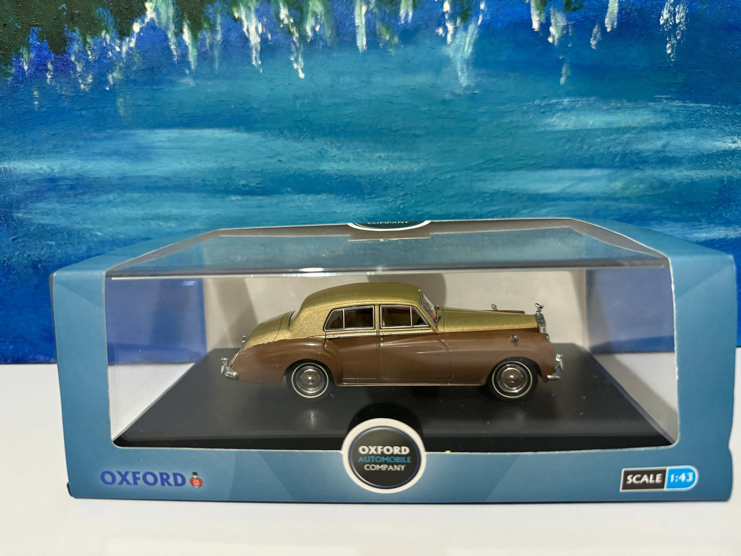 Rolls Royce Sand & Sable Oxford PERSONALISED Diecast Dad Sister Mom husband grandad wife Any Name BROTHER Case GIFT Boxed