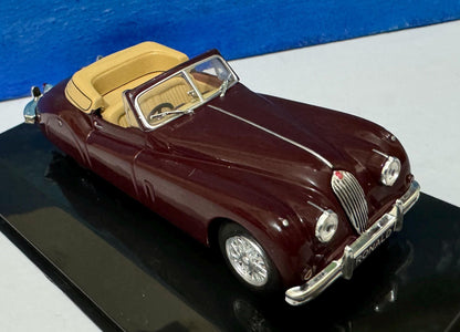 Personalized Jaguar XK140 - 1954 Any Name Mom Dad Brother Sister Uncle Father Son Very detailed model Box