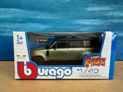 ANY Name PLATES Land Rover Defender 110 - 1:43 Scale NEW Boxed Model - Gift for Dad, Boy, Grandad, uncle - Birthday Christmas Present Boxed