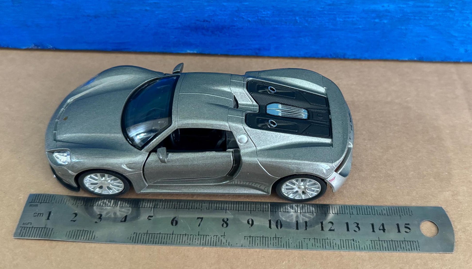 Personalized Name Porsche 918 Spyder Diecast Model Car, 1/36 Scale Collectible | Dad, Husband, Uncle | Anniversary, Birthday Present, Boxed