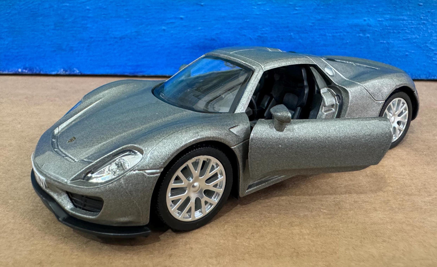 Personalized Name Porsche 918 Spyder Diecast Model Car, 1/36 Scale Collectible | Dad, Husband, Uncle | Anniversary, Birthday Present, Boxed