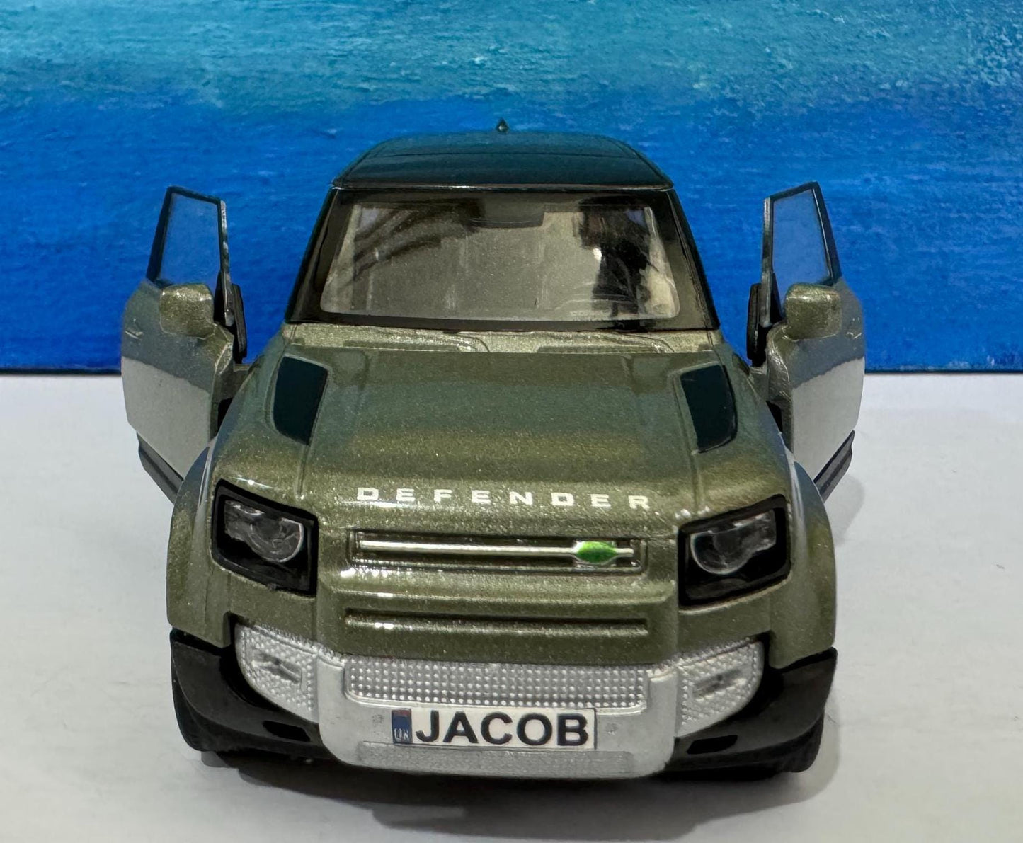Landrover Defender 2020 NEW Toy Car Model boy girl dad mom grandad brother Birthday Christmas gift present ANY Name plate Boxed