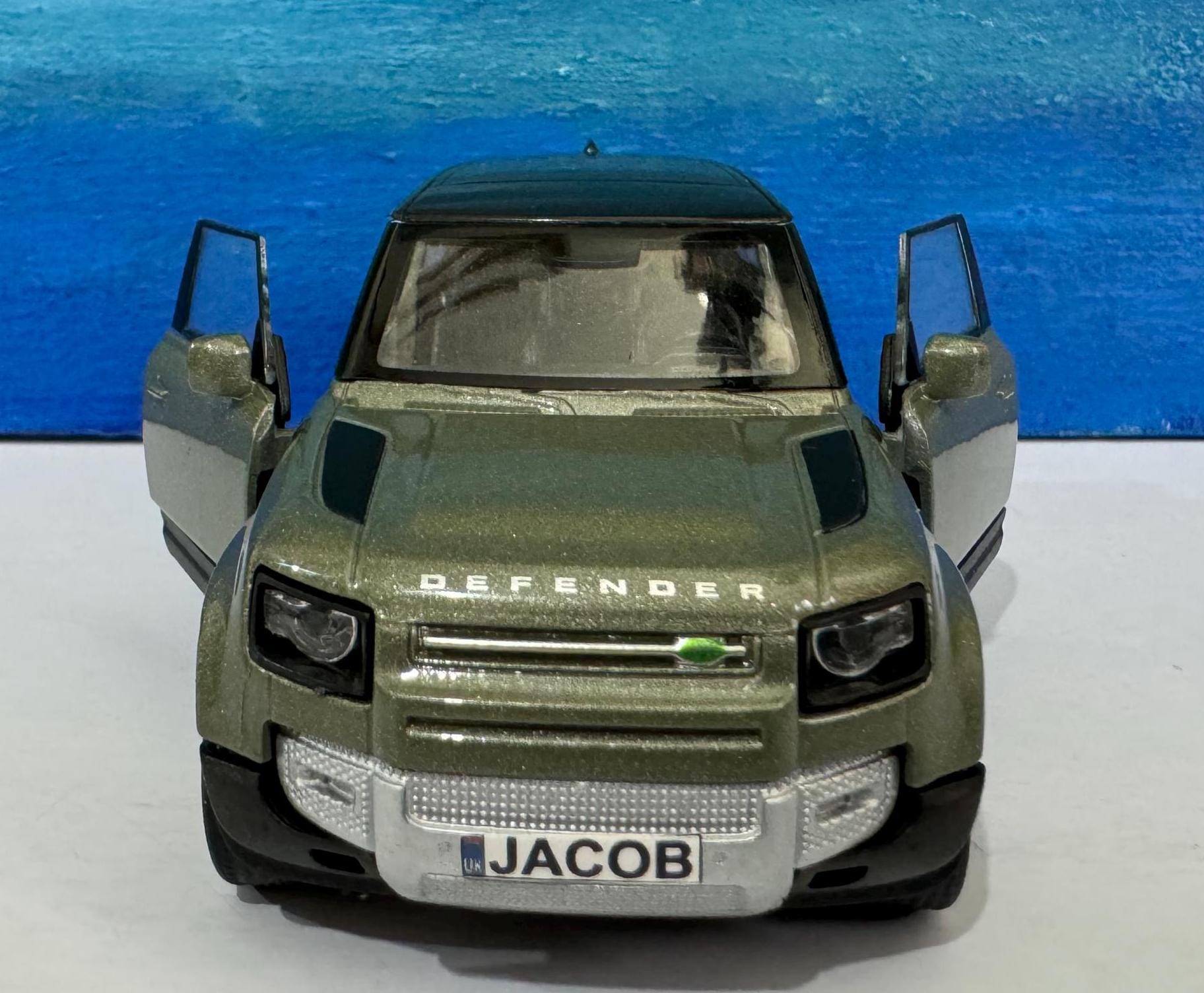 Landrover Defender 2020 NEW Toy Car Model boy girl dad mom grandad brother Birthday Christmas gift present ANY Name plate Boxed