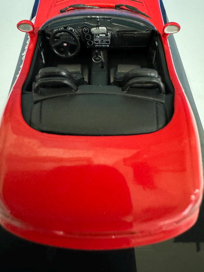 Dodge Viper Red - SRT 10 2003 - Supercar Collection Diecast display Model Car detailed version scale 1:43 display case