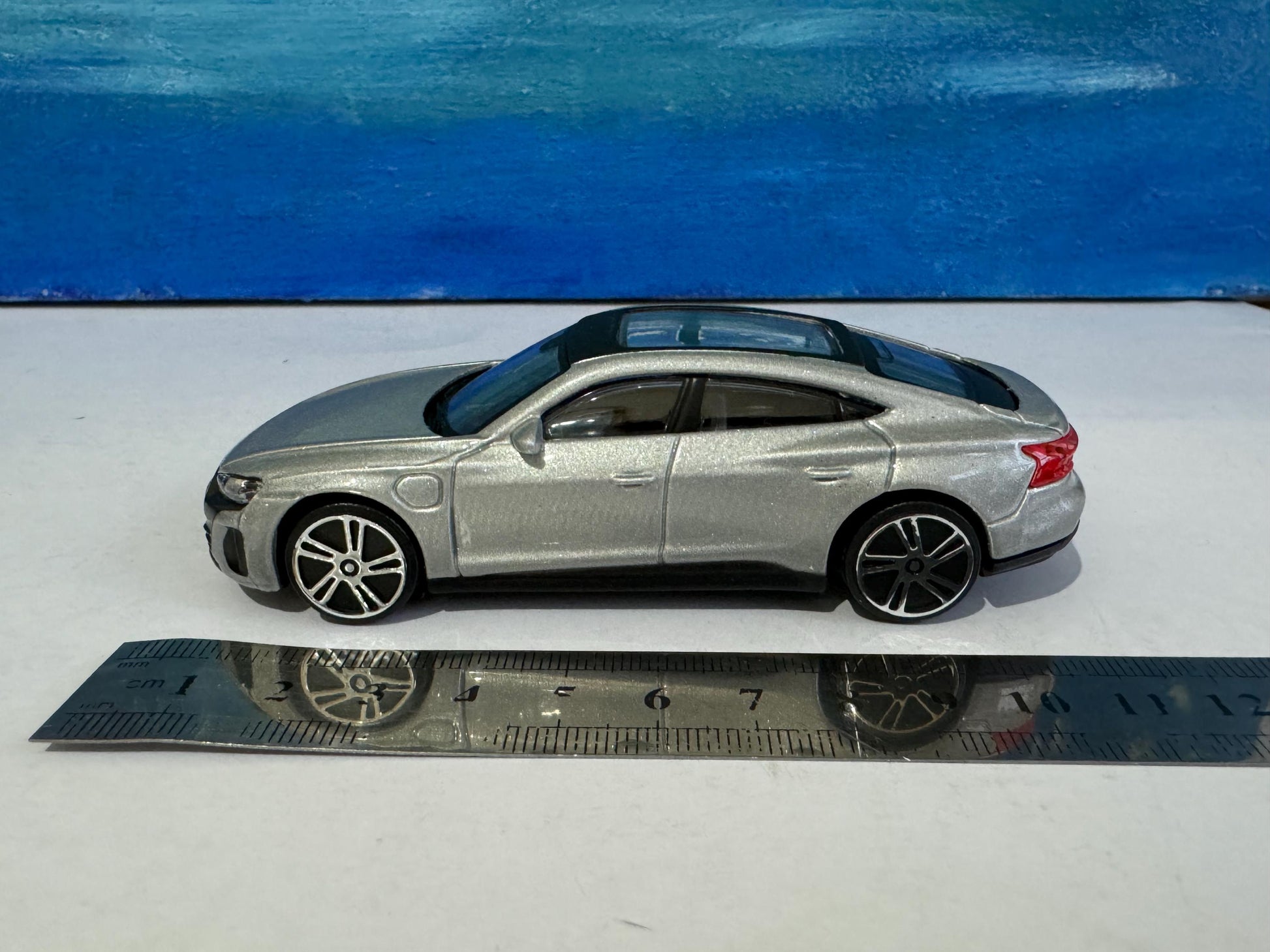 YOUR Name PLATES Audi RS e-tron Gt Toy Car Model boy girl dad uncle grandad brother Birthday gift present New Boxed 1:43 scale
