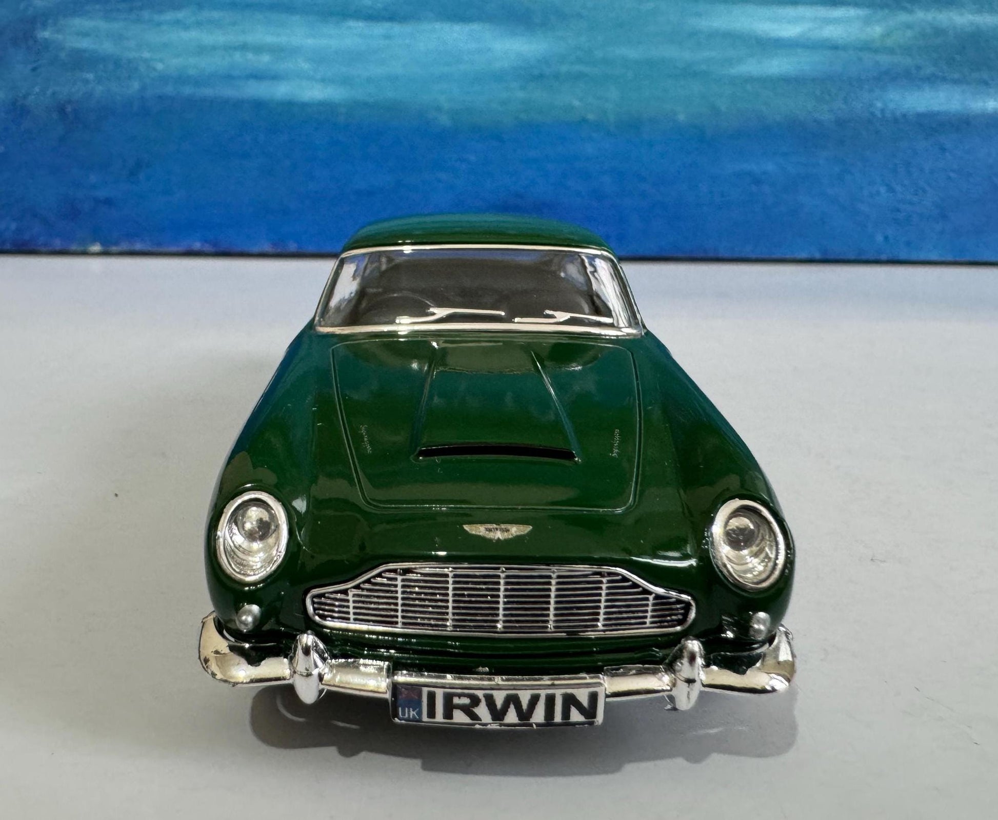 Kinsmart Offical License Ashton Martin Personalized Diecast Model boy dad uncle grandad brother Birthday Special day gift present New Boxed