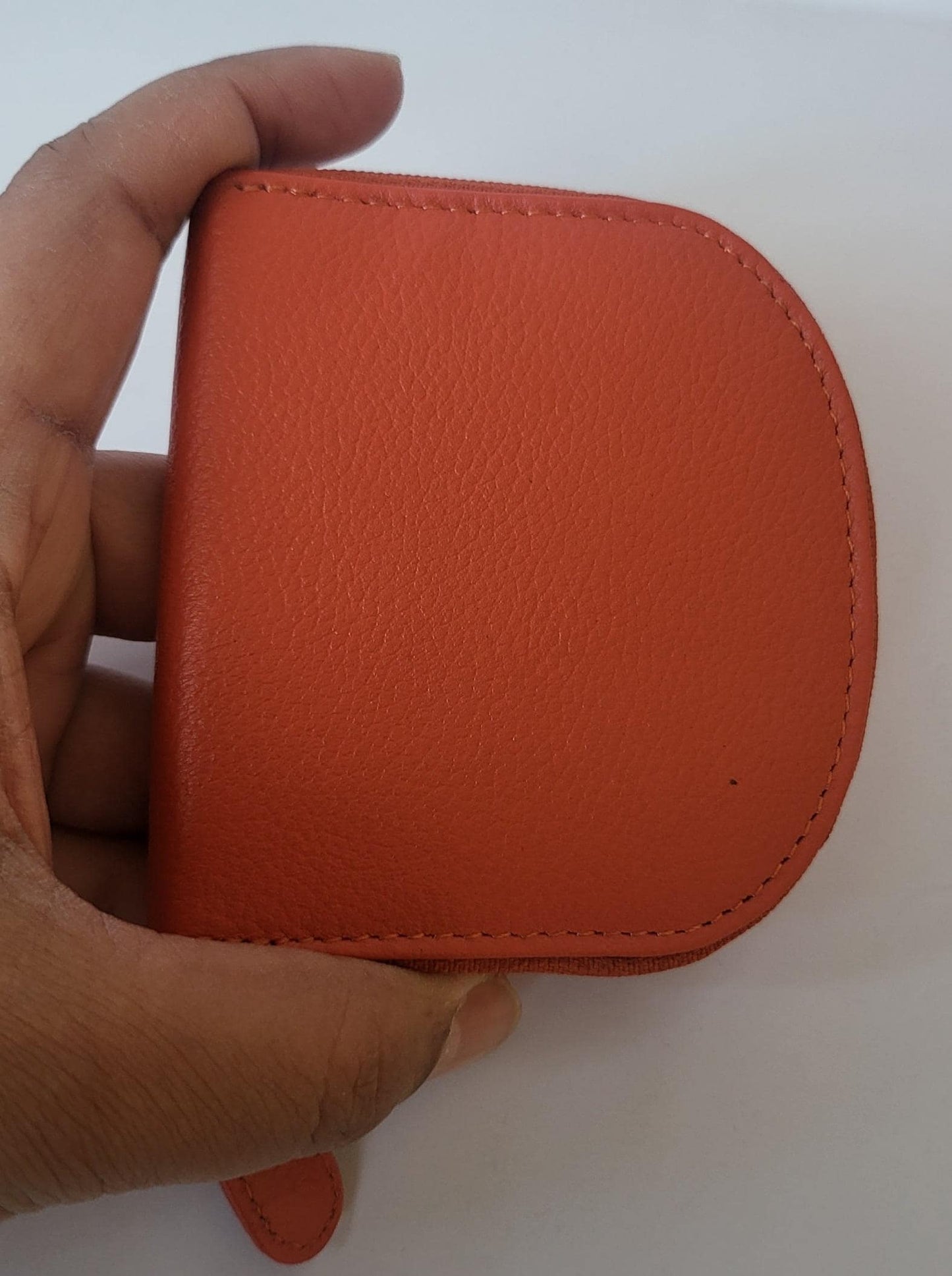 Prime Hide Leather Coin Purse - Zipped Pouch Tray for Change & Cards - Gift Boxed in Various Colors - For Women girl Gift Boxed