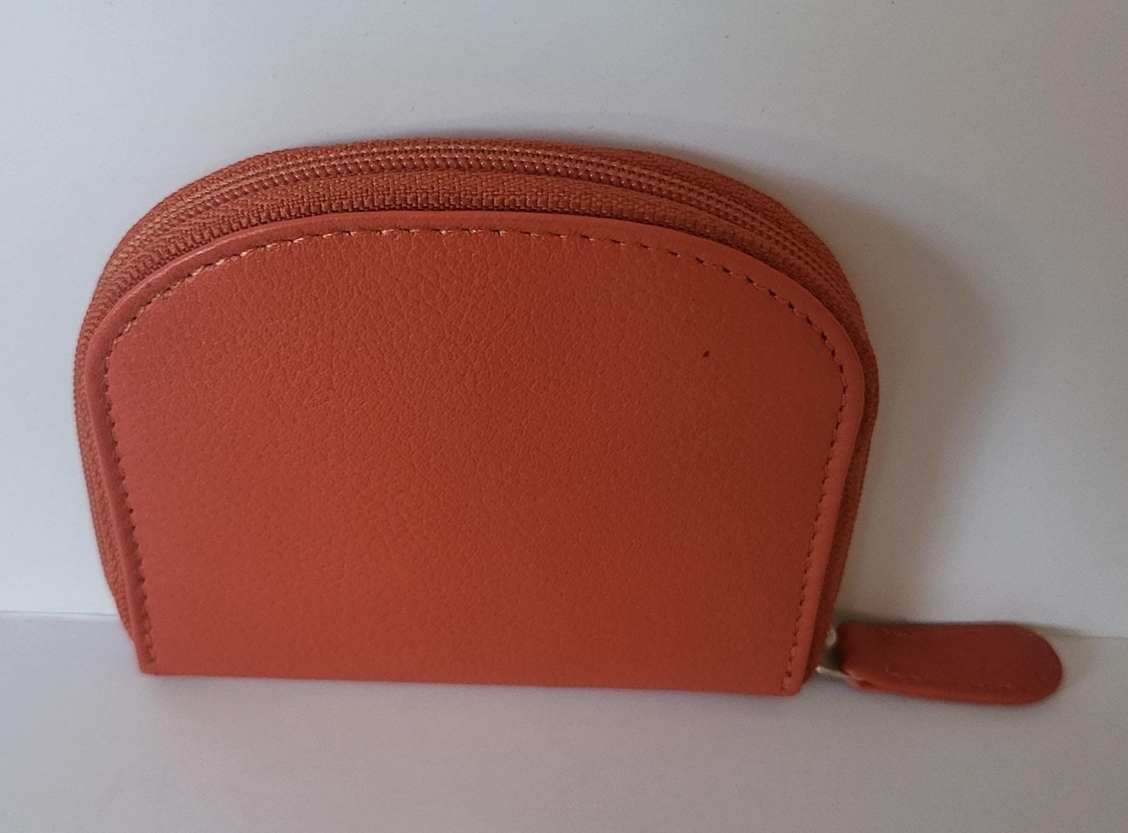 Prime Hide Leather Coin Purse - Zipped Pouch Tray for Change & Cards - Gift Boxed in Various Colors - For Women girl Gift Boxed