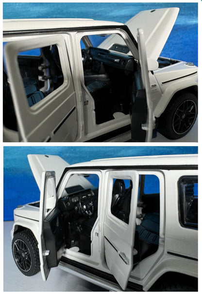 Mercedes AMG G 63 Diecast detailed collectable High End model mom dad boy girl Light Sound uncle dad Gift Boxed Sound Light Collection