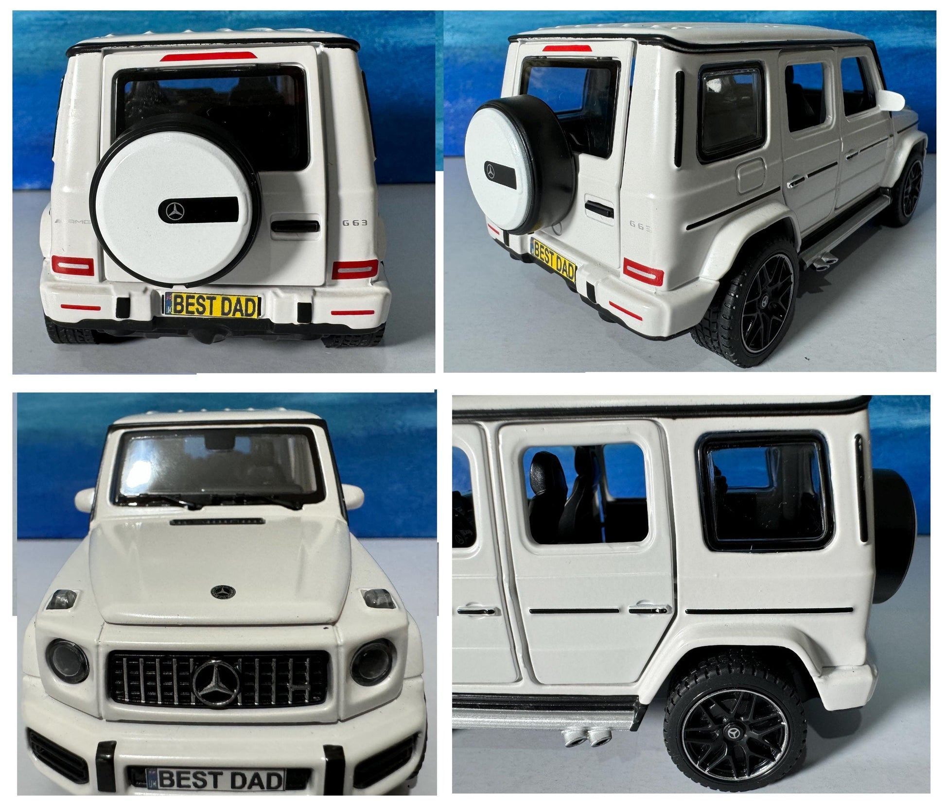 Mercedes AMG G 63 Diecast detailed collectable High End model mom dad boy girl Light Sound uncle dad Gift Boxed Sound Light Collection