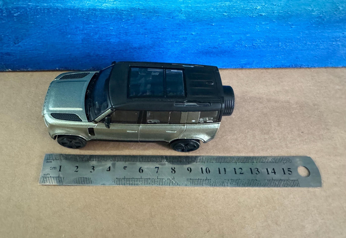ANY Name PLATES Land Rover Defender 110 - 1:43 Scale NEW Boxed Model - Gift for Dad, Boy, Grandad, uncle - Birthday Christmas Present Boxed
