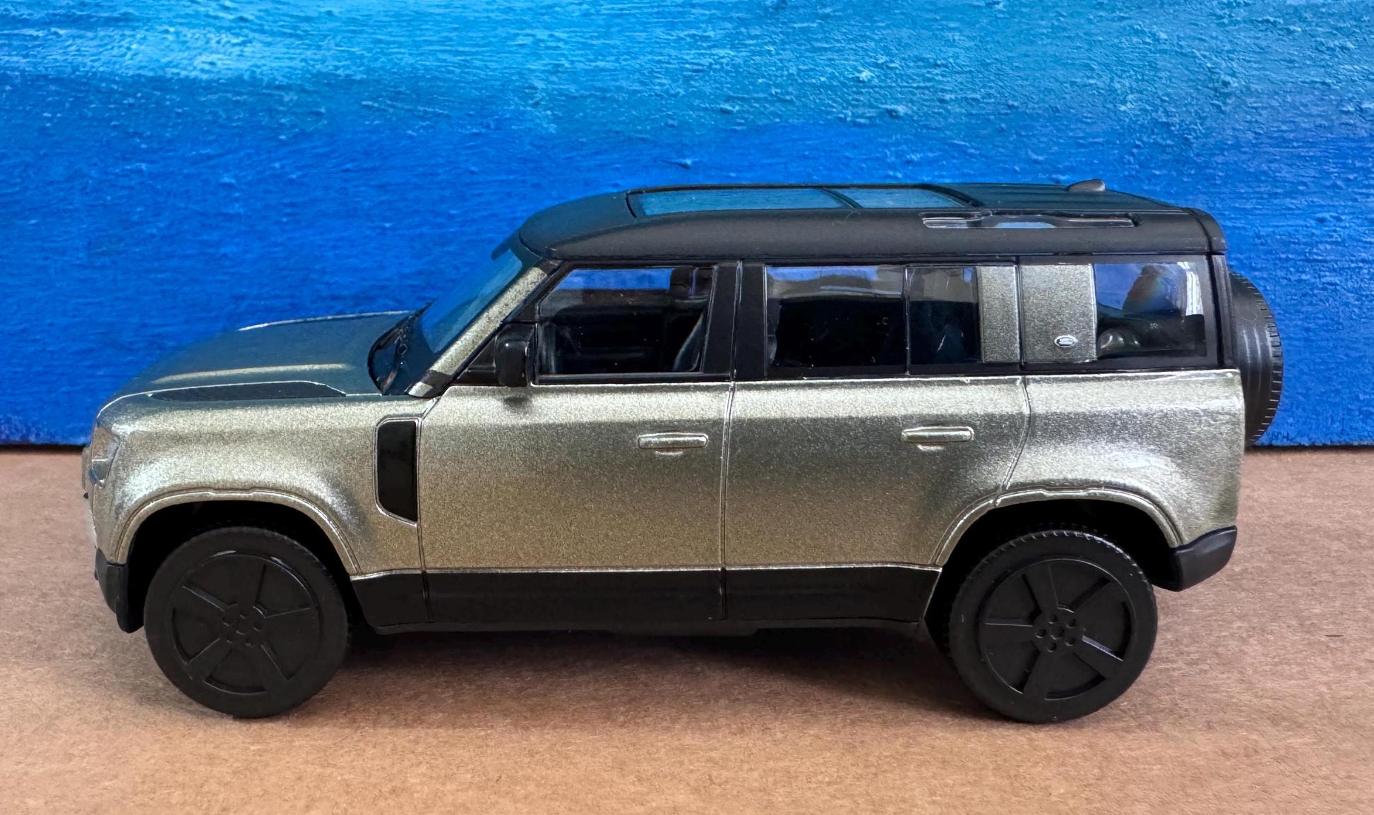 ANY Name PLATES Land Rover Defender 110 - 1:43 Scale NEW Boxed Model - Gift for Dad, Boy, Grandad, uncle - Birthday Christmas Present Boxed