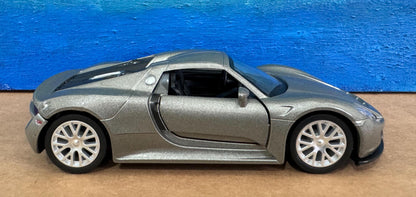 Personalized Name Porsche 918 Spyder Diecast Model Car, 1/36 Scale Collectible | Dad, Husband, Uncle | Anniversary, Birthday Present, Boxed