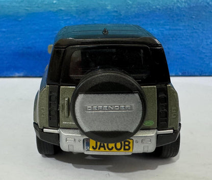 Landrover Defender 2020 NEW Toy Car Model boy girl dad mom grandad brother Birthday Christmas gift present ANY Name plate Boxed