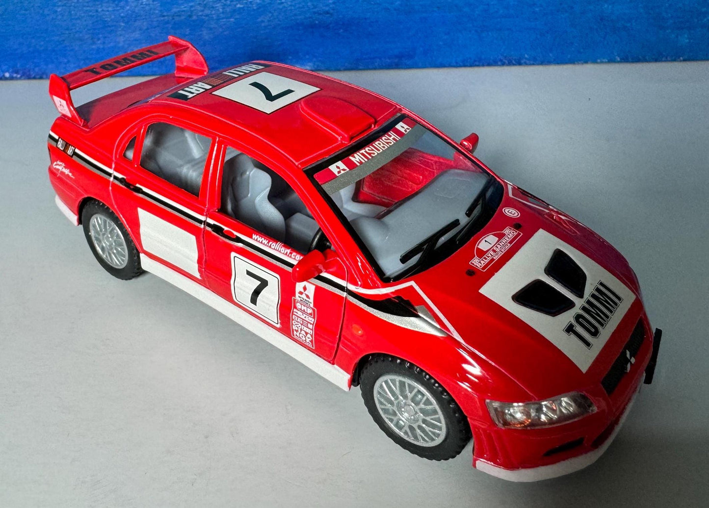 Personalised Mitsubishi Lancer Evo X Diecast Model – Name Plate Gift for Dad Men Boy Girl Grandad Uncle – Boxed Collectible Car