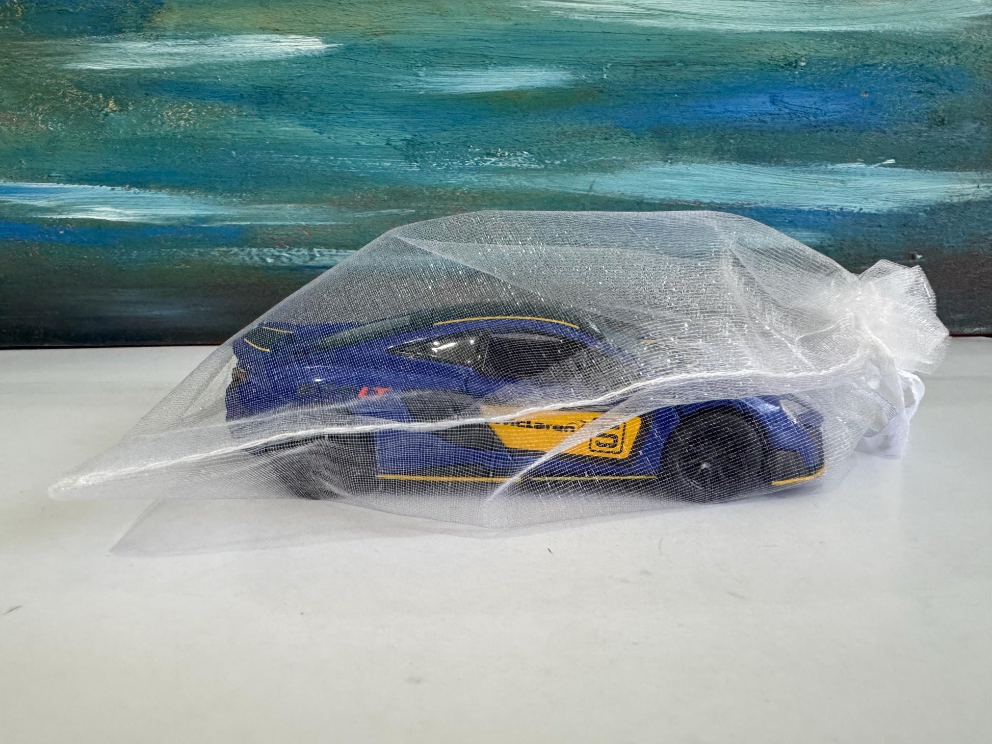 Personalised McLaren 675LT Toy Car – 1:34 Scale Diecast Model Gift for Boy Girl Dad Mom – Birthday Christmas Present (Sleeve Included)