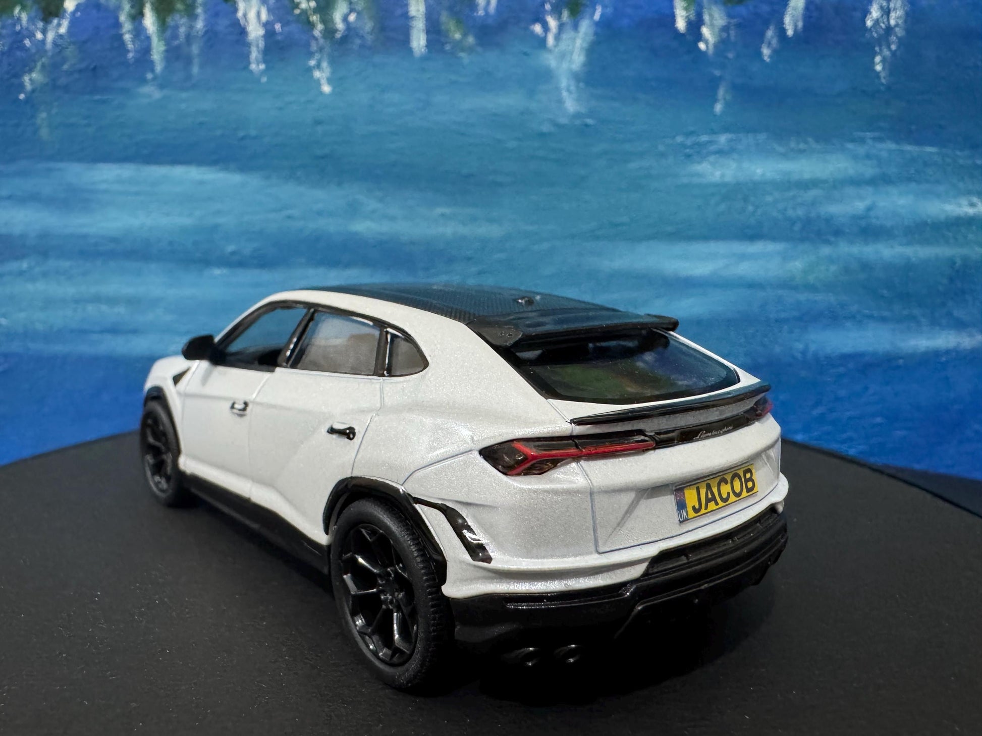 Personalized Lamborghini Urus Performante Display Car - Custom Name Gift for Mom, Dad, Brother - Mother's Day, Birthday - Gift Sleeves