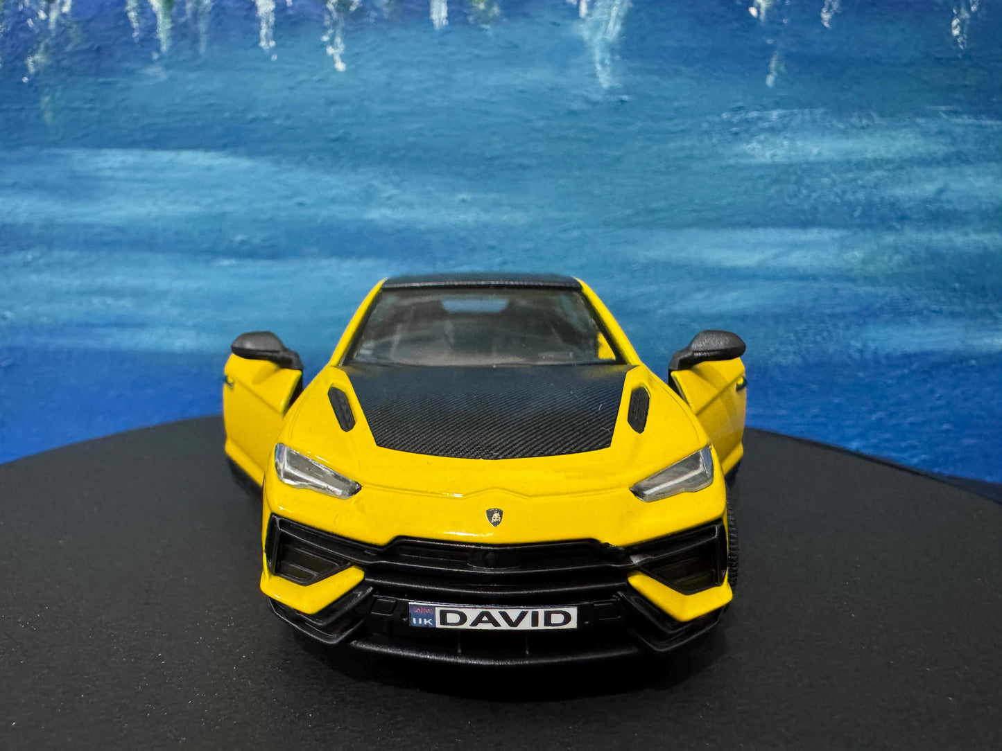 Personalized Lamborghini Urus Performante Display Car - Custom Name Gift for Mom, Dad, Brother - Mother's Day, Birthday - Gift Sleeves