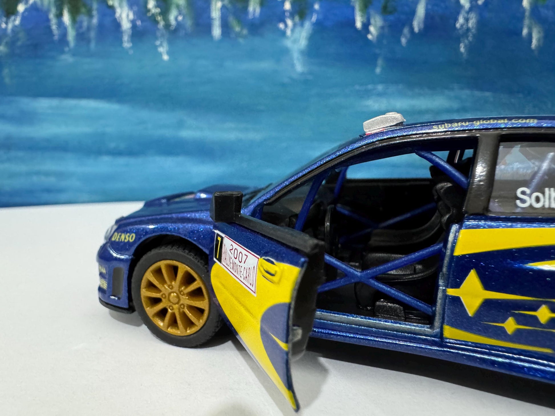 Personalized Subaru Impreza Toy Car Model, Custom Name Plate Gift for Boy, Girl, Dad, Mom, Birthday Present with Sleeves, Exceptional Detail