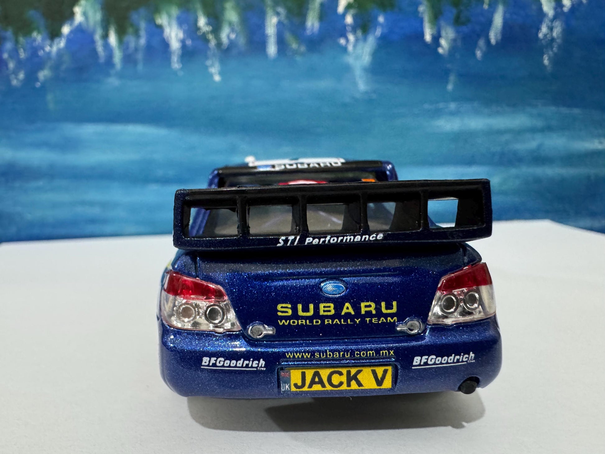 Personalized Subaru Impreza Toy Car Model, Custom Name Plate Gift for Boy, Girl, Dad, Mom, Birthday Present with Sleeves, Exceptional Detail
