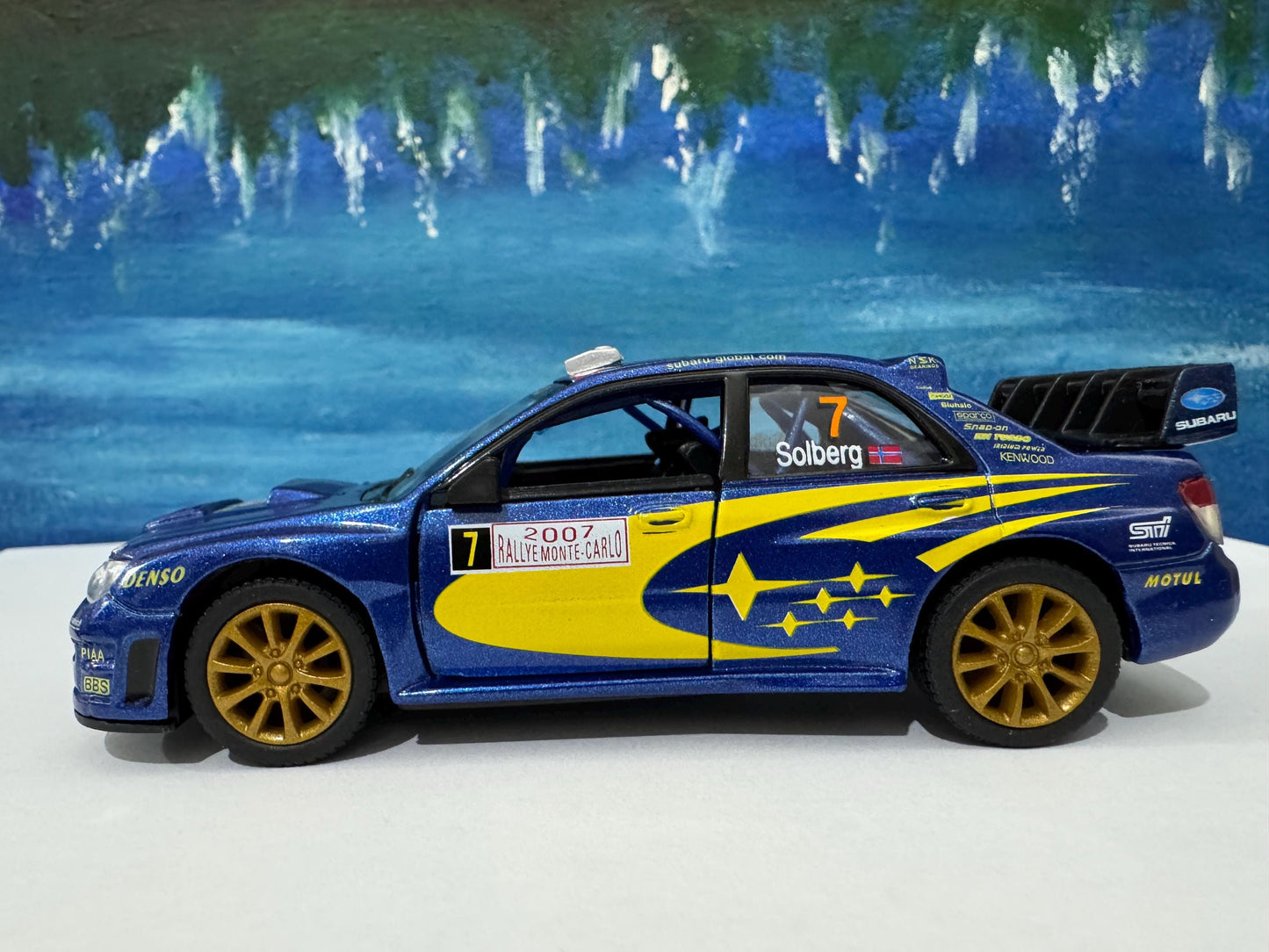 Personalized Subaru Impreza Toy Car Model, Custom Name Plate Gift for Boy, Girl, Dad, Mom, Birthday Present with Sleeves, Exceptional Detail
