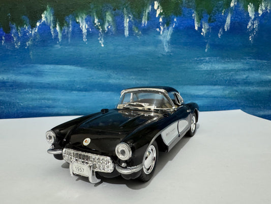 1957 Chevrolet Corvette Vintage Model - Classic Car Display - Wedding/Gift for Granny, Uncle, Aunt - Sleeve Packaging - Old Memories