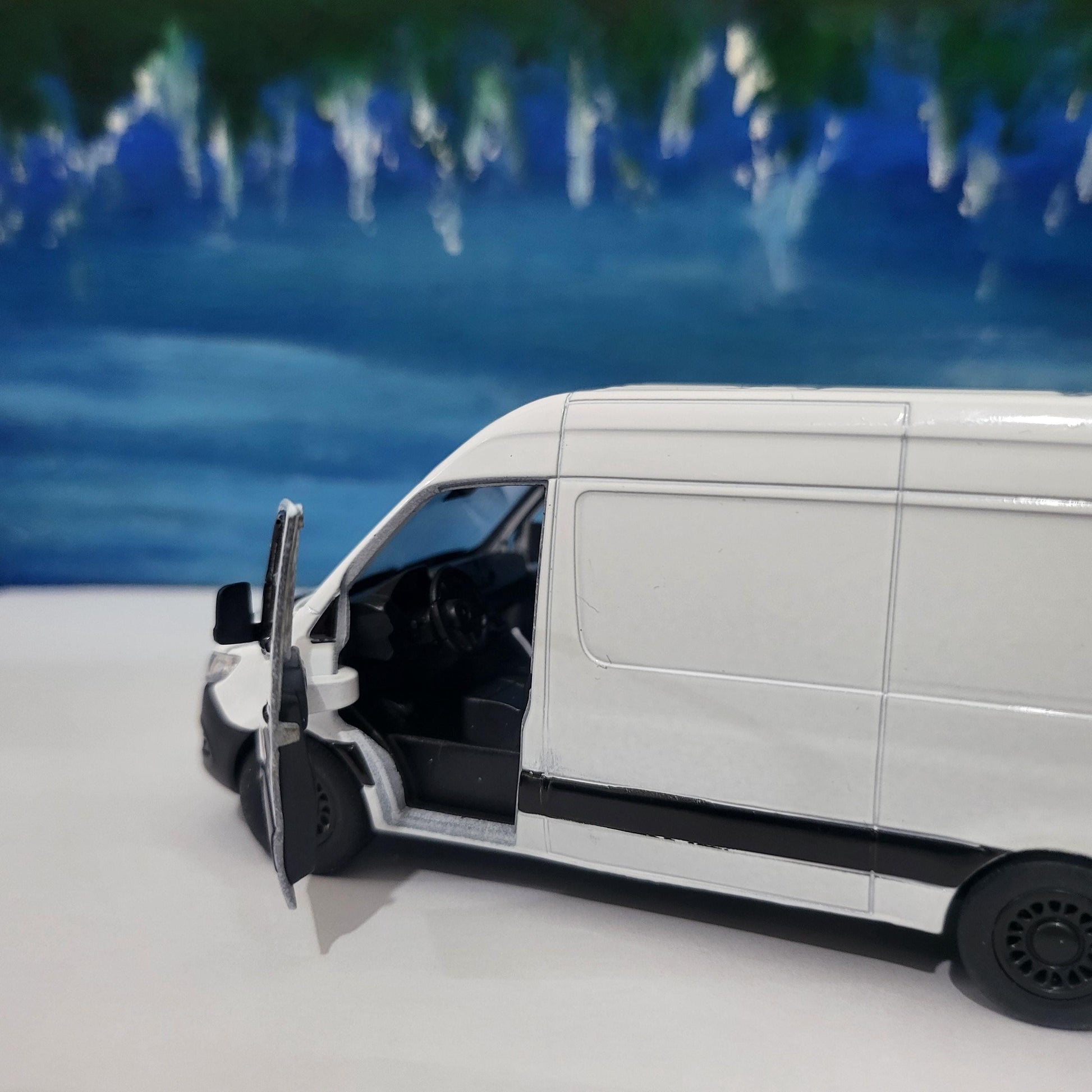 PERSONALISED PLATES sprinter Van Mercedes Model boy girl dad mom uncle grandad brother sister birthday Christmas gift present New Sleeves
