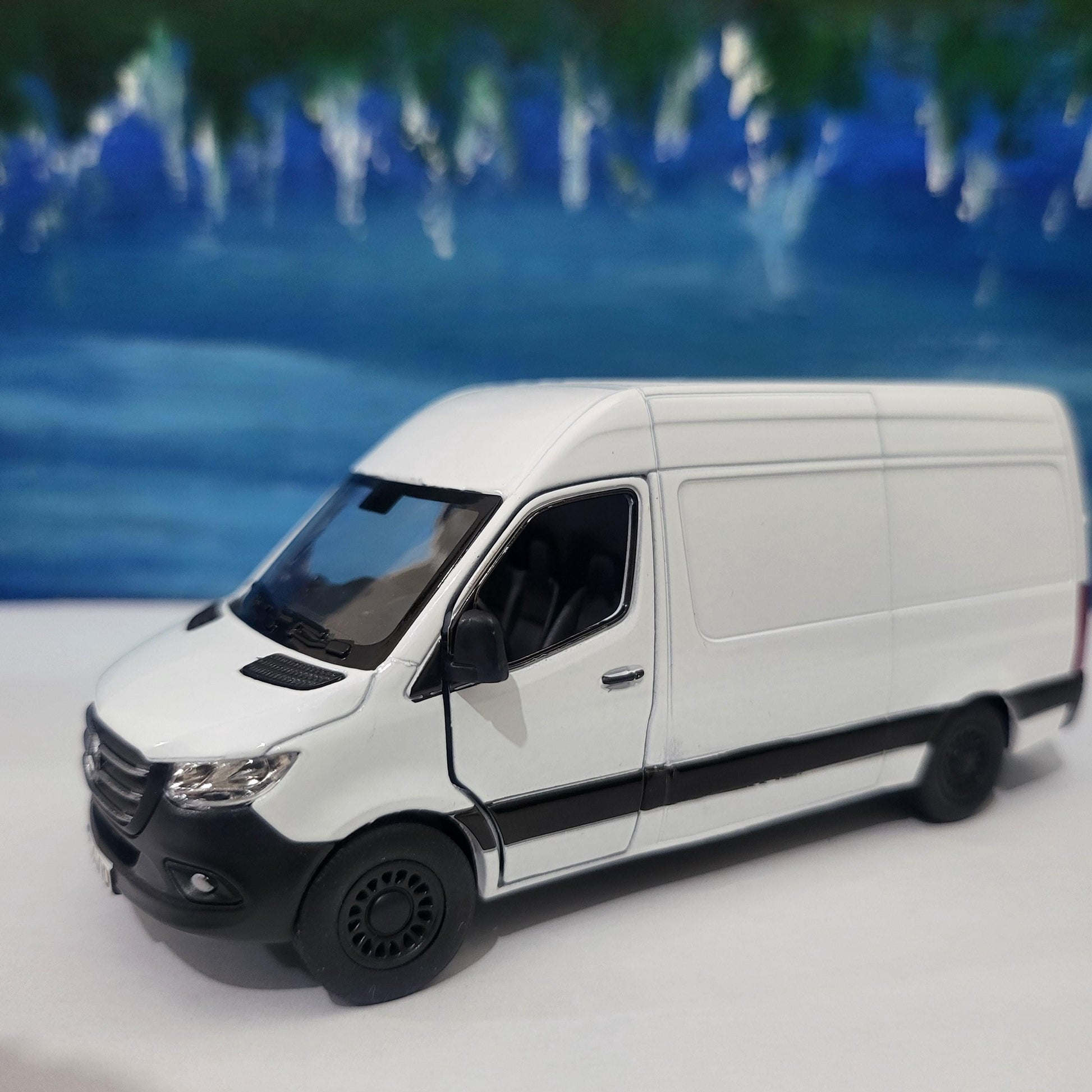 PERSONALISED PLATES sprinter Van Mercedes Model boy girl dad mom uncle grandad brother sister birthday Christmas gift present New Sleeves
