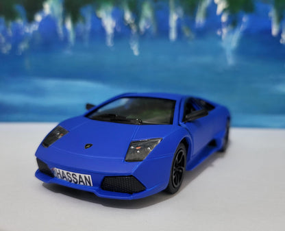 PERSONALISED PLATES LAMBORGHINI Toy Car Model boy girl dad mom uncle grandad brother birthday Christmas gift present New! 6 Colours Latest