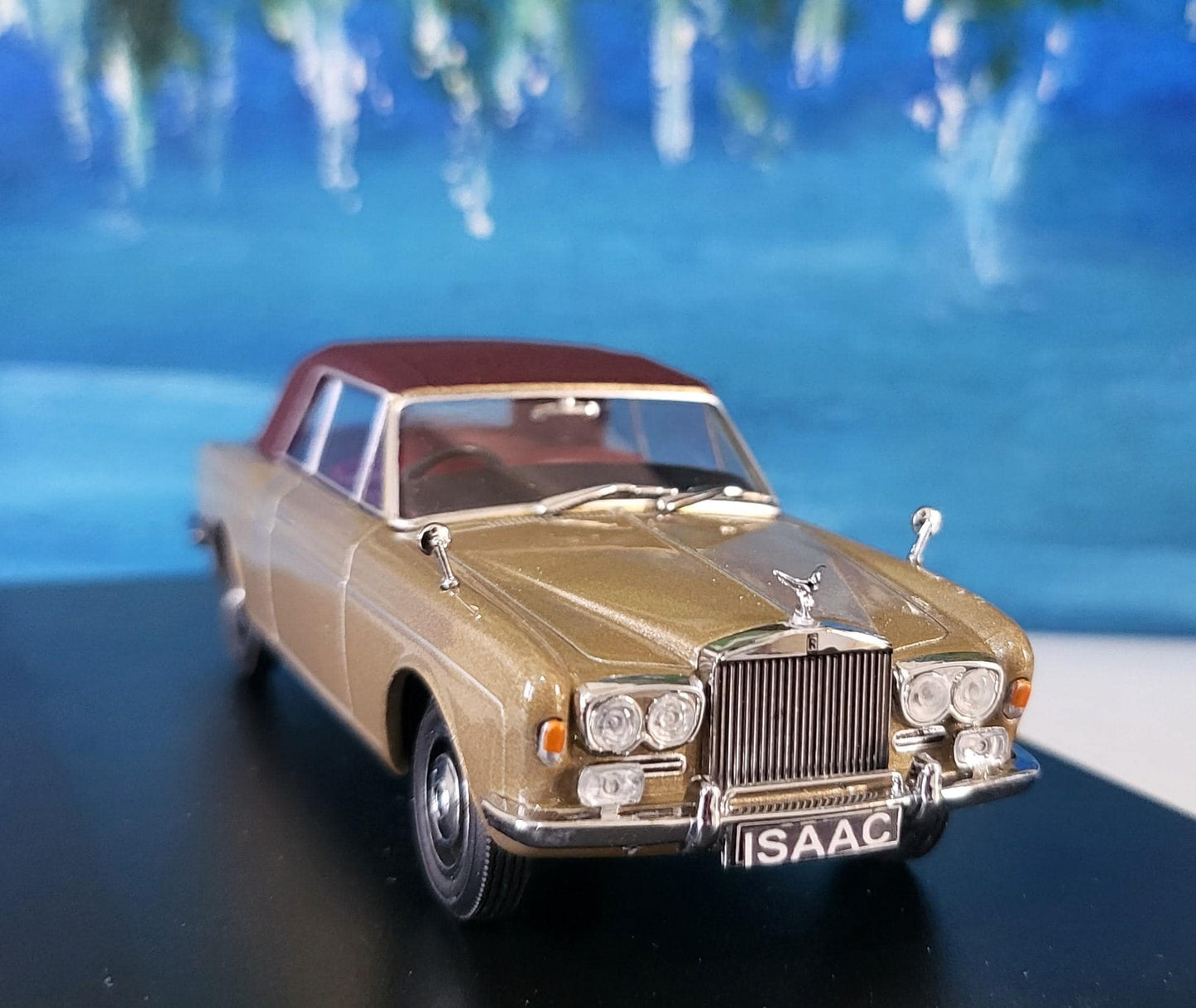 Rolls Royce Corniche Conv (Clsd) Persian S Oxford YOUR NAME Dad Sister Mom husband wife uncle granddad granny aunty wedding GIFT Boxed