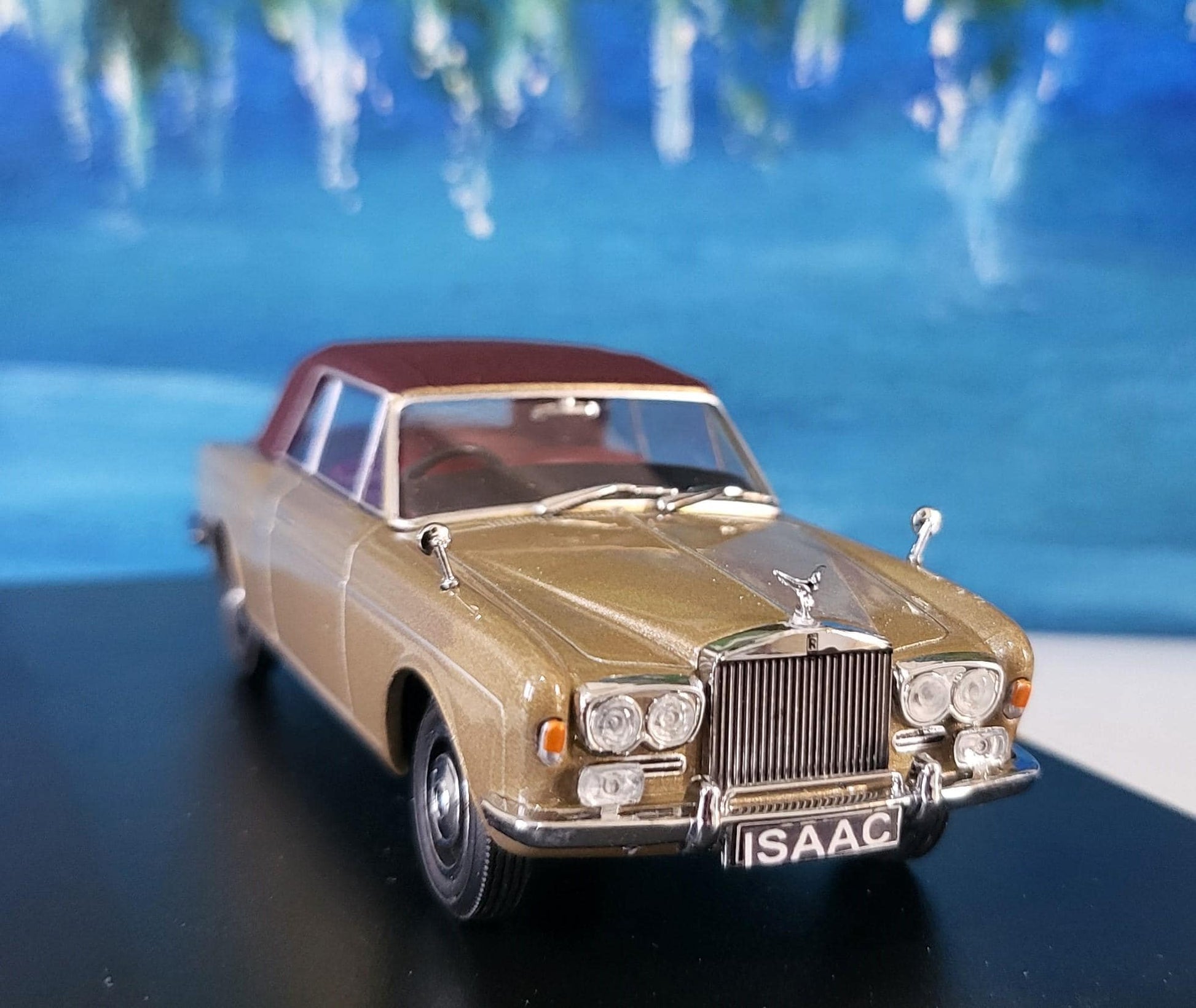 Rolls Royce Corniche Conv (Clsd) Persian S Oxford YOUR NAME Dad Sister Mom husband wife uncle granddad granny aunty wedding GIFT Boxed
